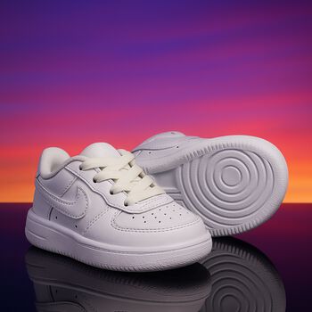White Force 1 Crib Bootie