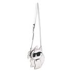Girls White Choupette Handbag, 1, hi-res