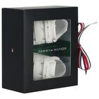 Baby Boys White Logo Pre Walker Shoes, 1, hi-res