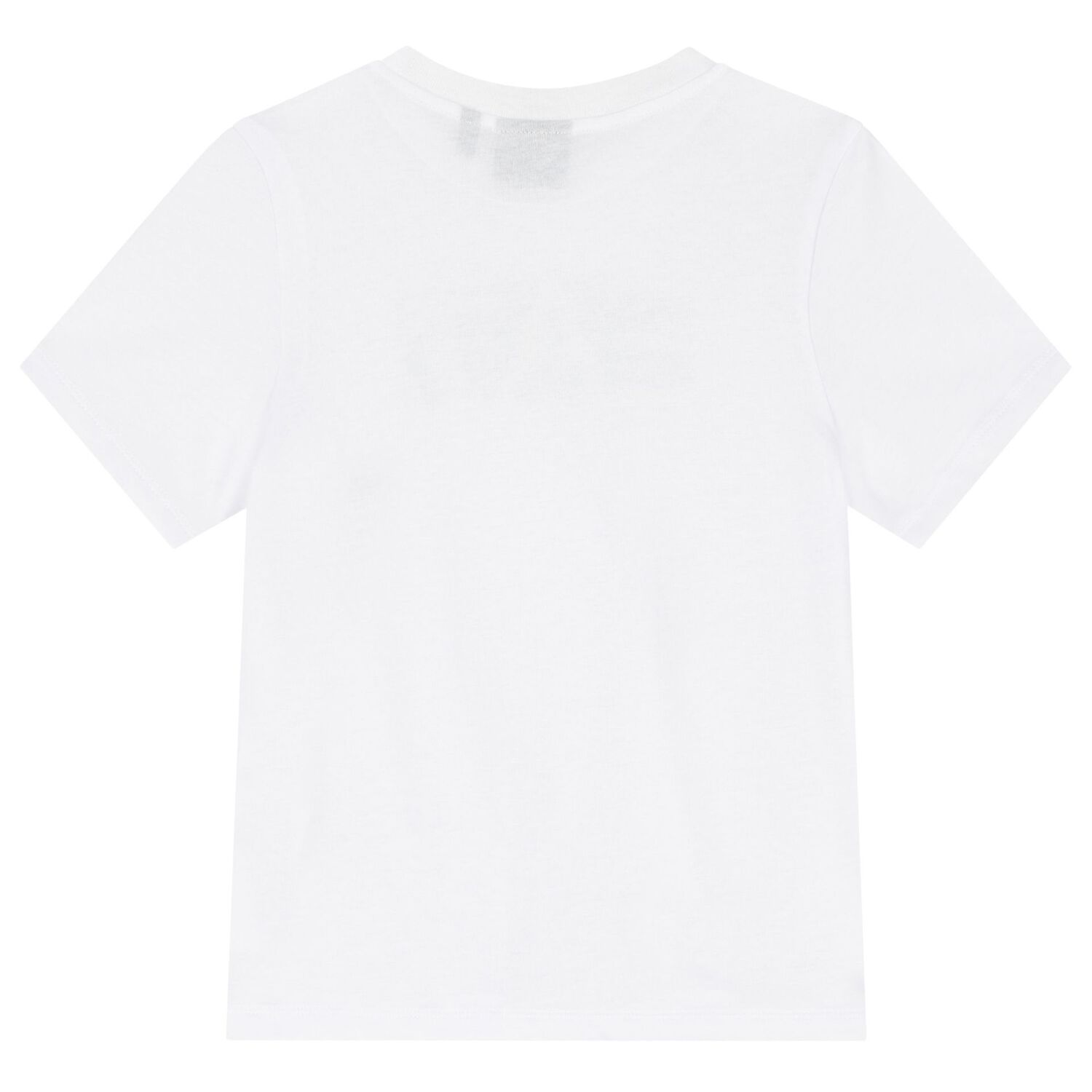 Boys White Logo T-Shirt, 1, hi-res
