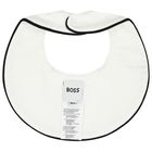 Baby Boys Black Logo Babygrow Gift Set, 1, hi-res