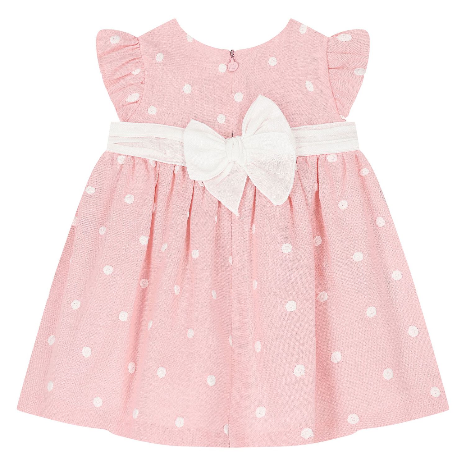 Baby Girls Pink & Ivory Dress Set, 1, hi-res