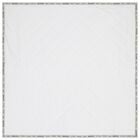 White Logo Quilted Baby Blanket, 1, hi-res