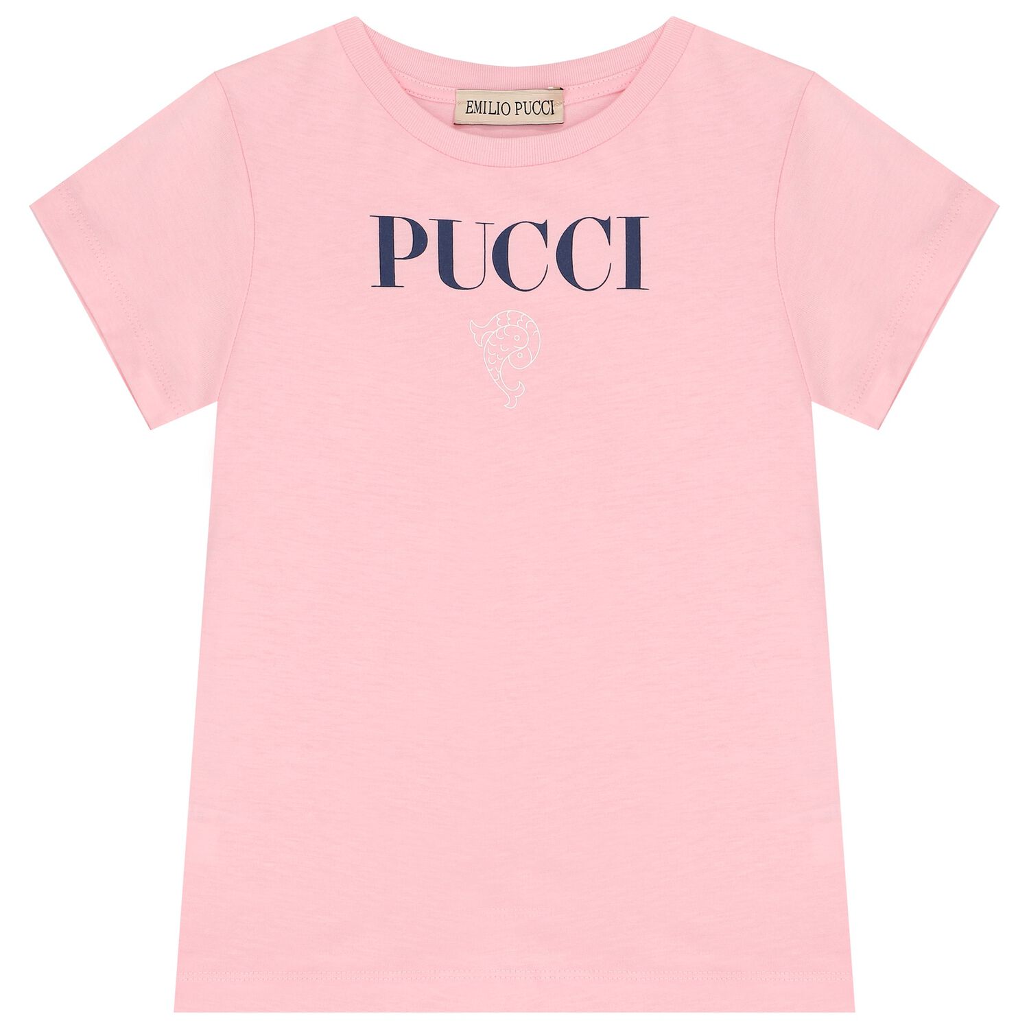 Girls Pink Logo T-Shirt, 1, hi-res