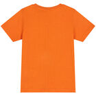 Boys Orange Monkey T-Shirt, 1, hi-res