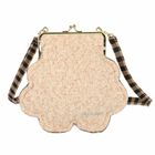 Girls Beige Logo Handbag, 1, hi-res