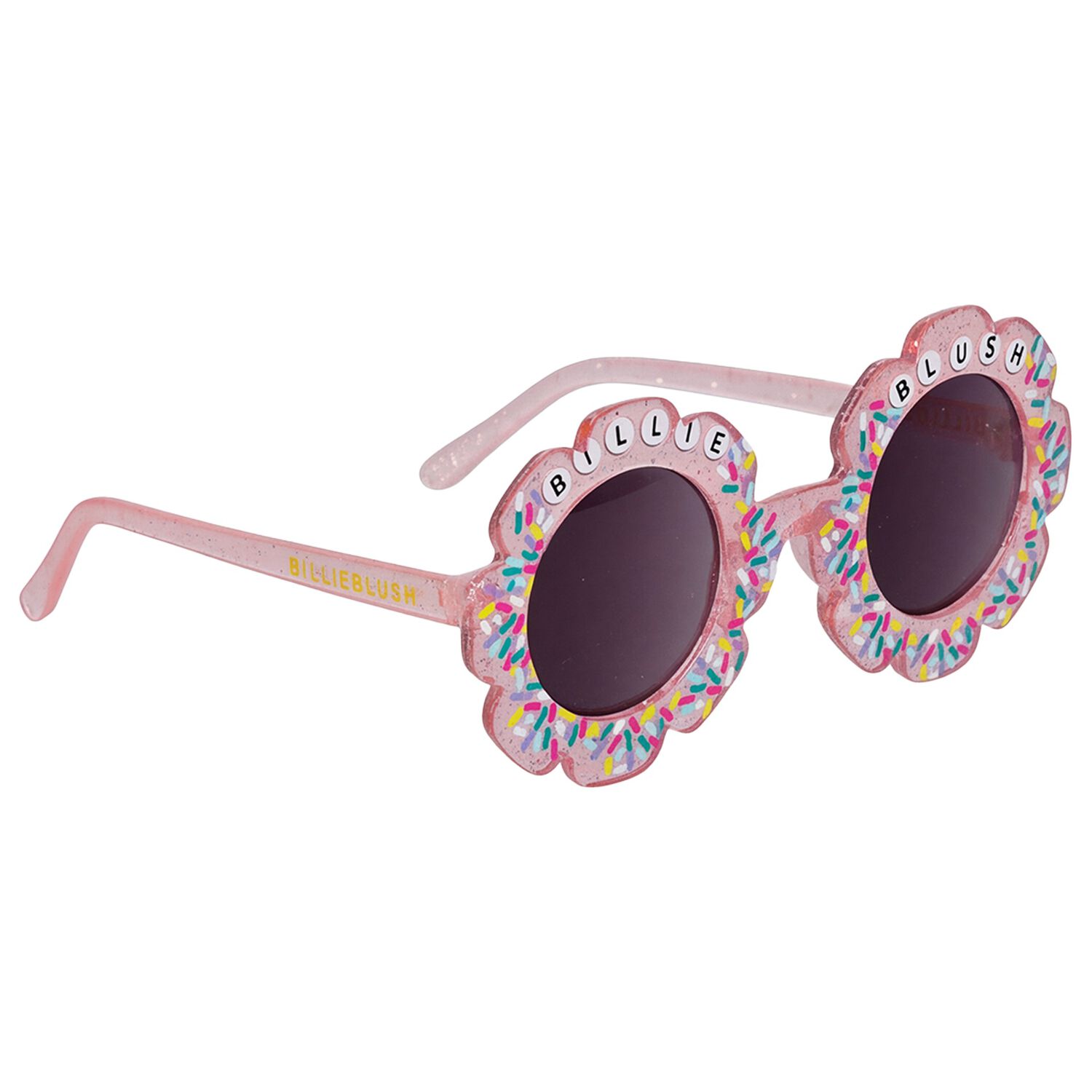 Girls Pink Logo Sunglasses, 1, hi-res