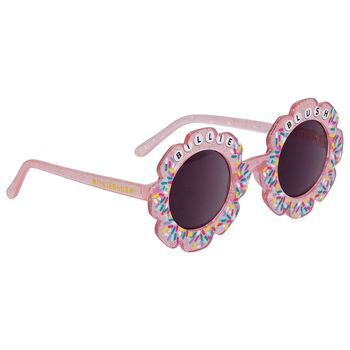 Girls Pink Logo Sunglasses