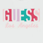 Girls White Logo T-Shirt, 1, hi-res