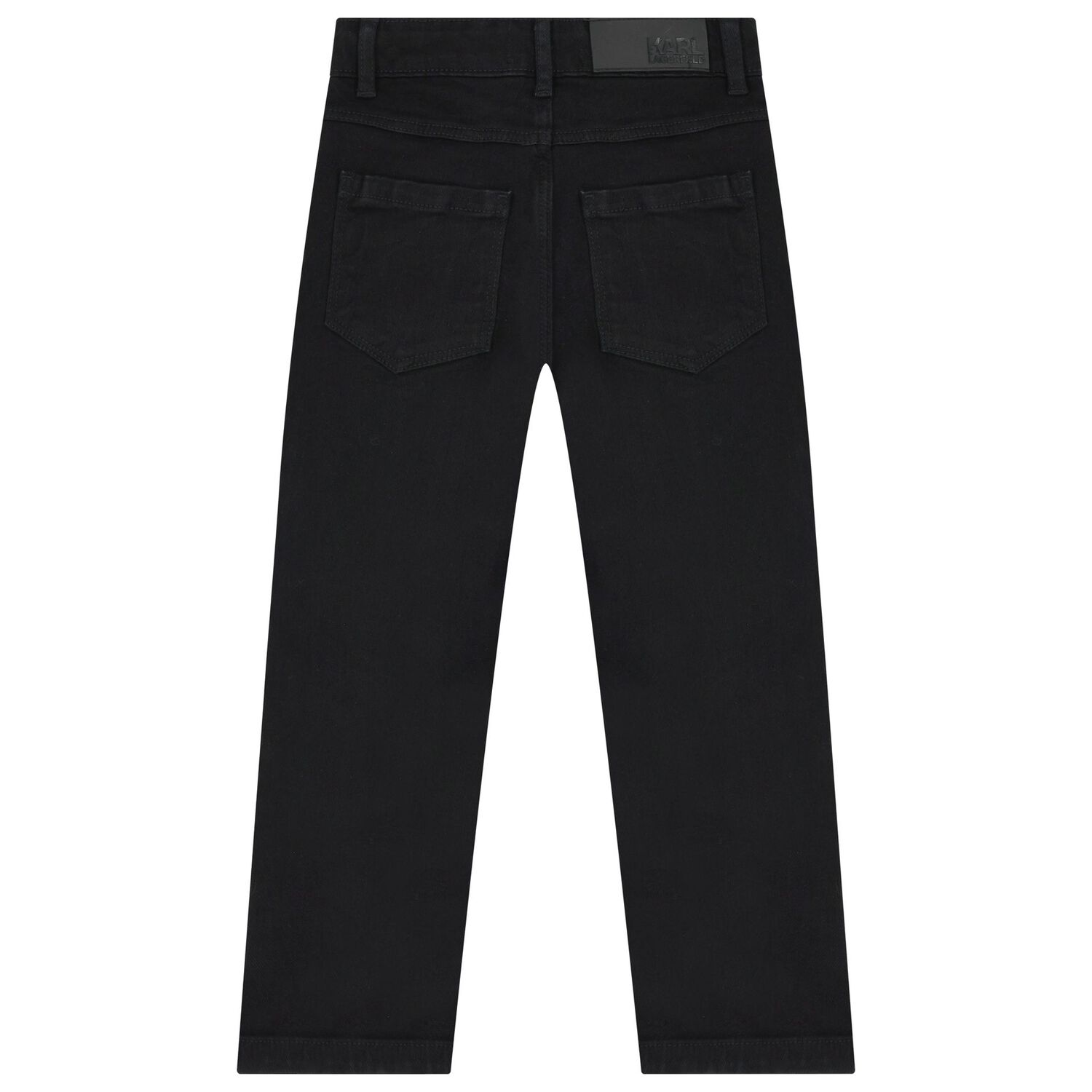 Boys Black Logo Jeans, 1, hi-res image number null