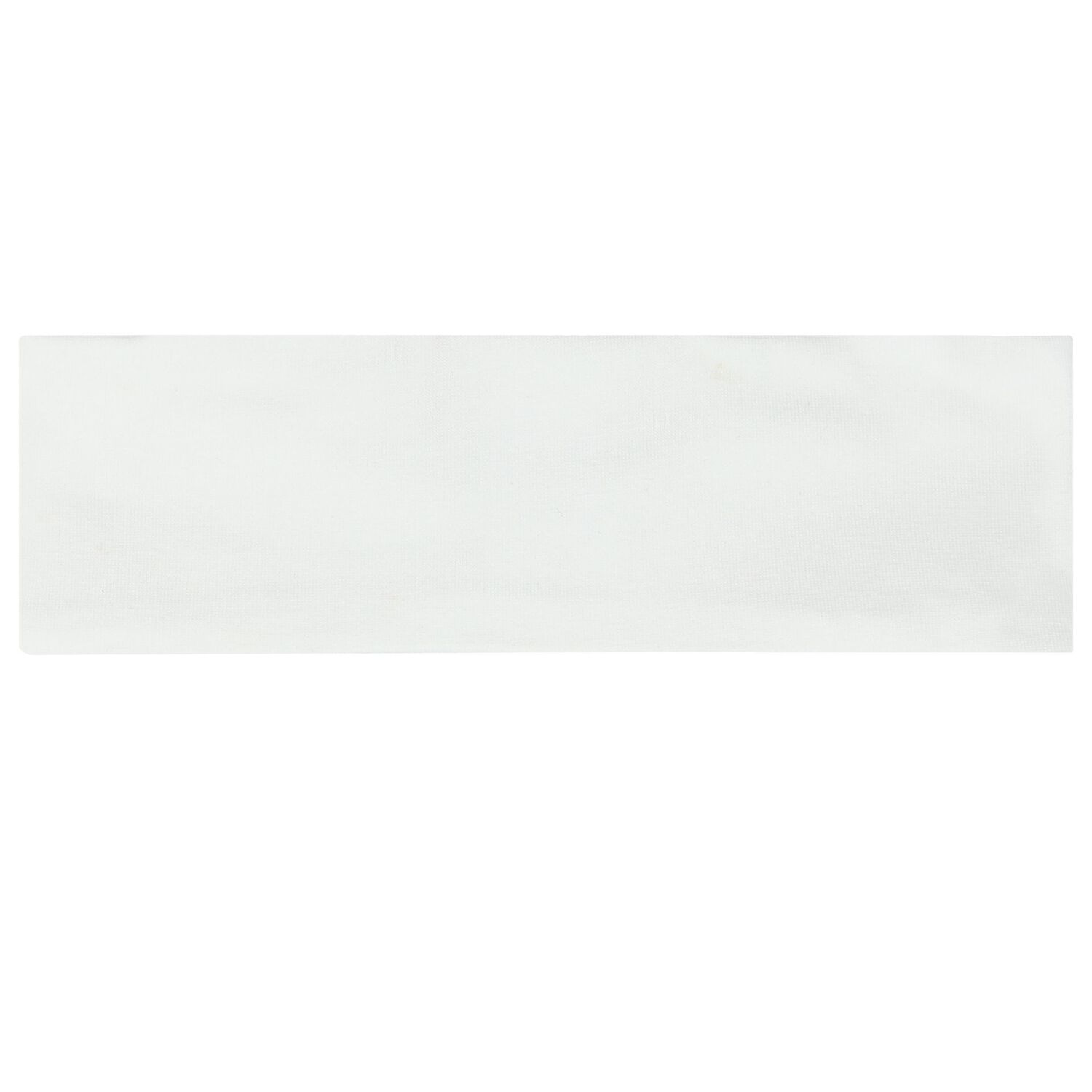 Baby Girls White Logo Headband, 1, hi-res image number null