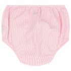 Baby Girls Multi-Coloured Striped Logo Polo Dress Set, 1, hi-res