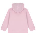  Girls Pink Logo Hooded Top, 1, hi-res