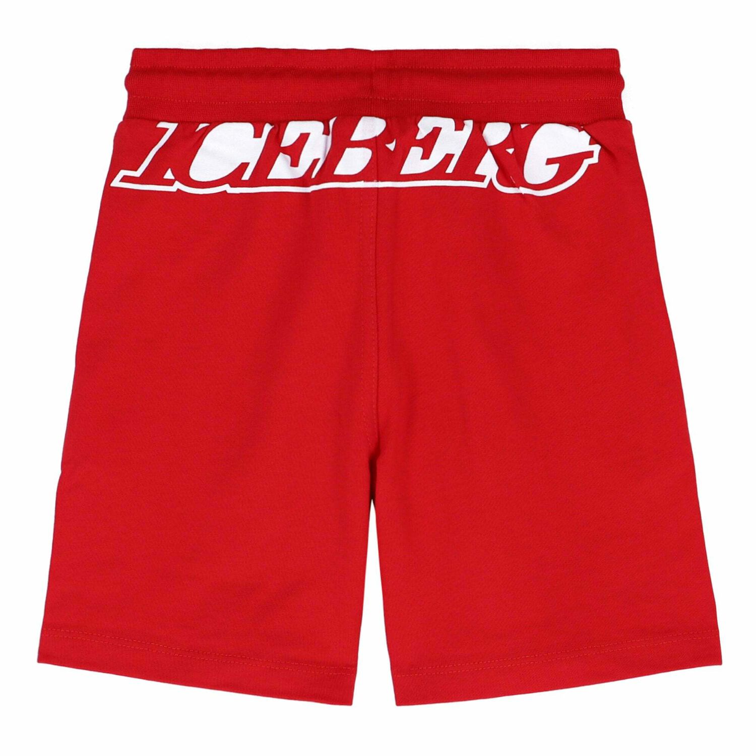 Boys Red Jersey Shorts, 1, hi-res