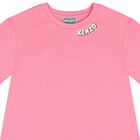 Girls Pink Tiger Logo Dress, 1, hi-res