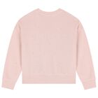 Girls Pink Embellished Logo Sweatshirt, 1, hi-res