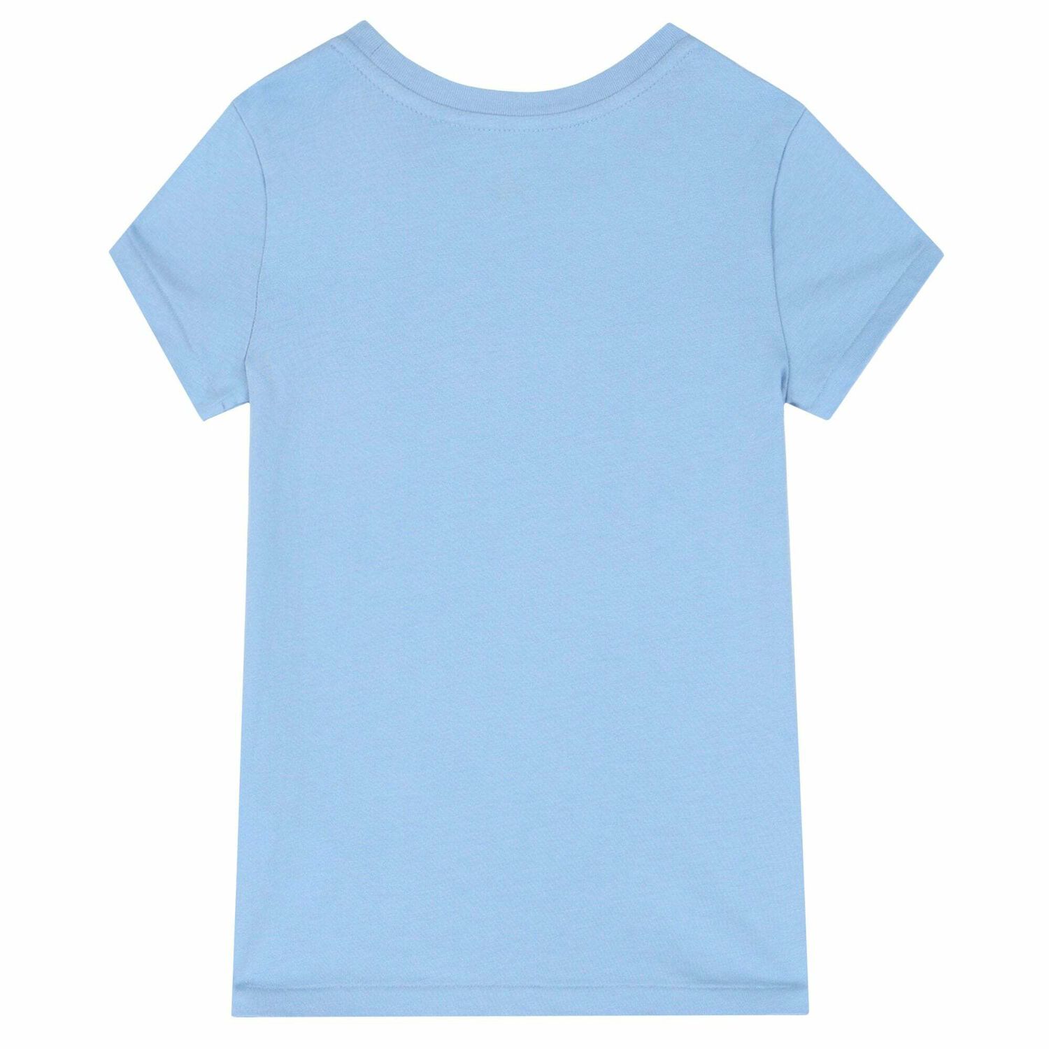 Girls Blue Logo T-Shirt, 1, hi-res