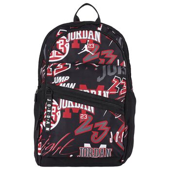 Red Jumpman Logo Backpack