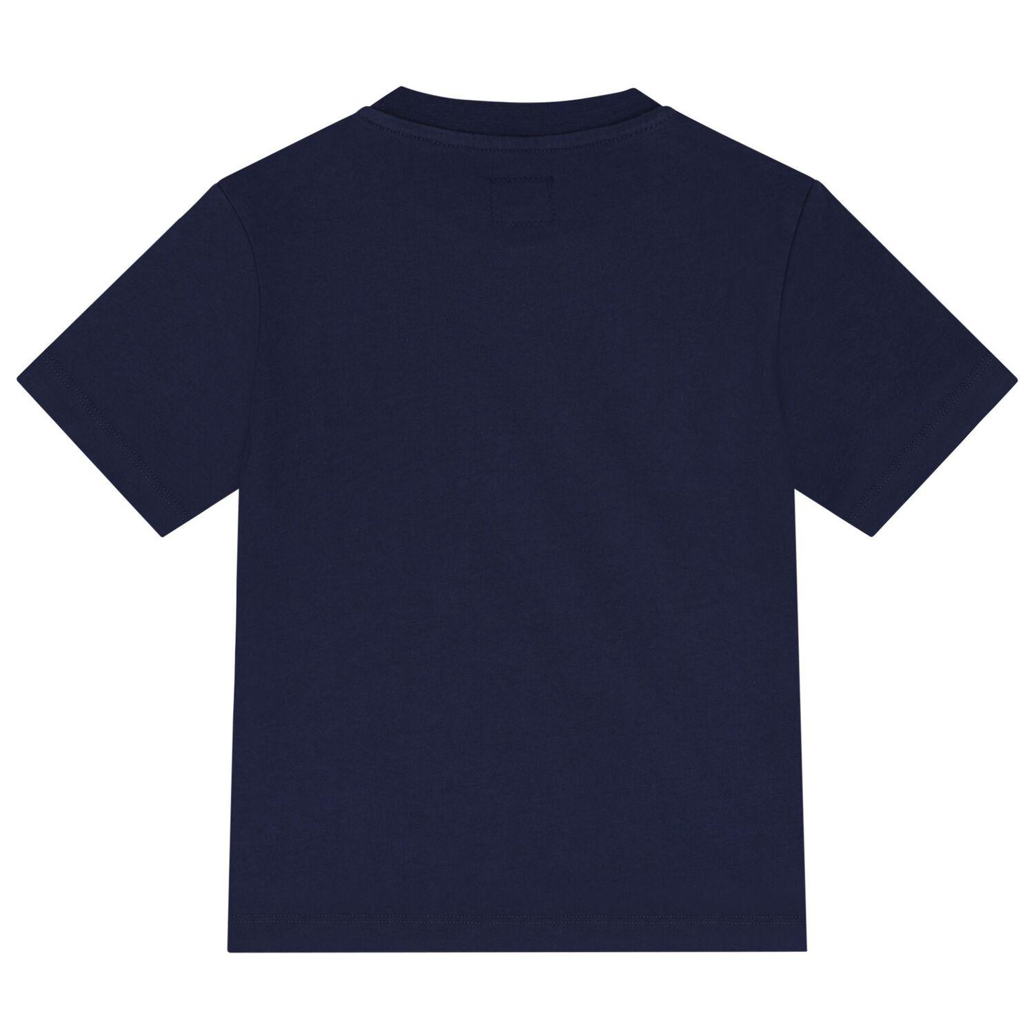 Boys Navy Blue Logo T-Shirt, 2, hi-res