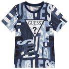 Boys Blue Logo T-Shirt, 2, hi-res