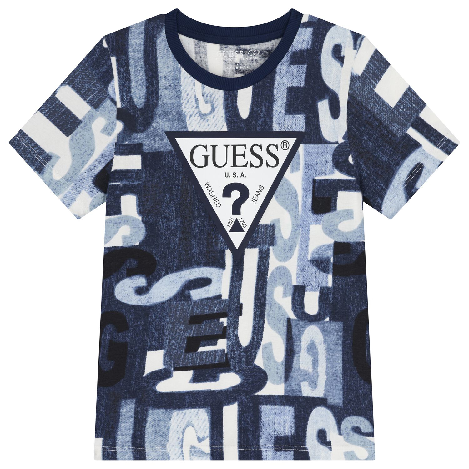 Boys Blue Logo T-Shirt, 2, hi-res