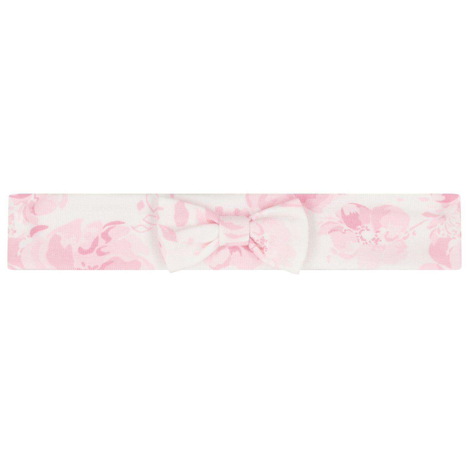 Baby Girls Pink & White Floral Babygrow Set, 1, hi-res