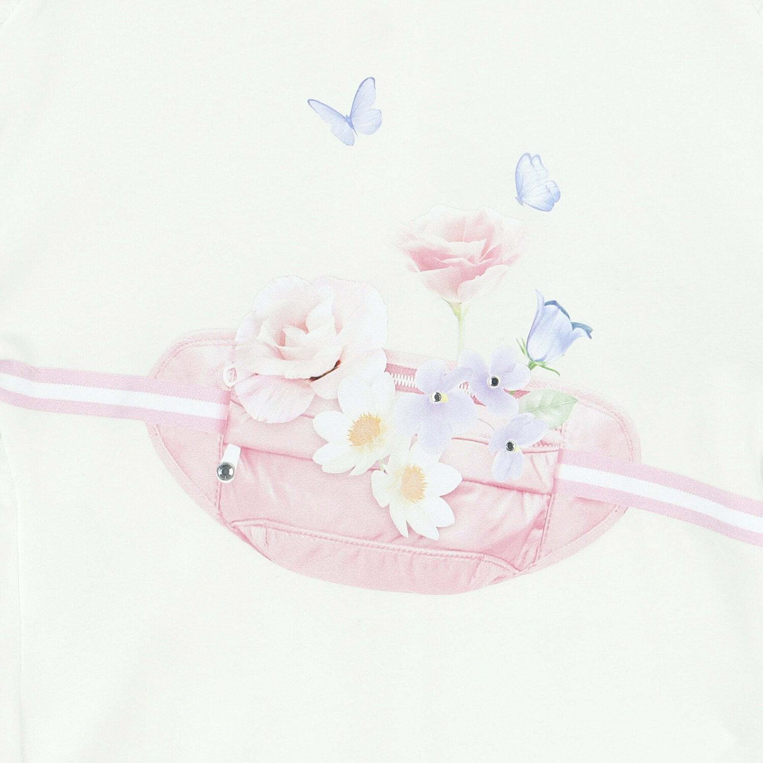 Baby Girls White Romper, 1, hi-res image number null