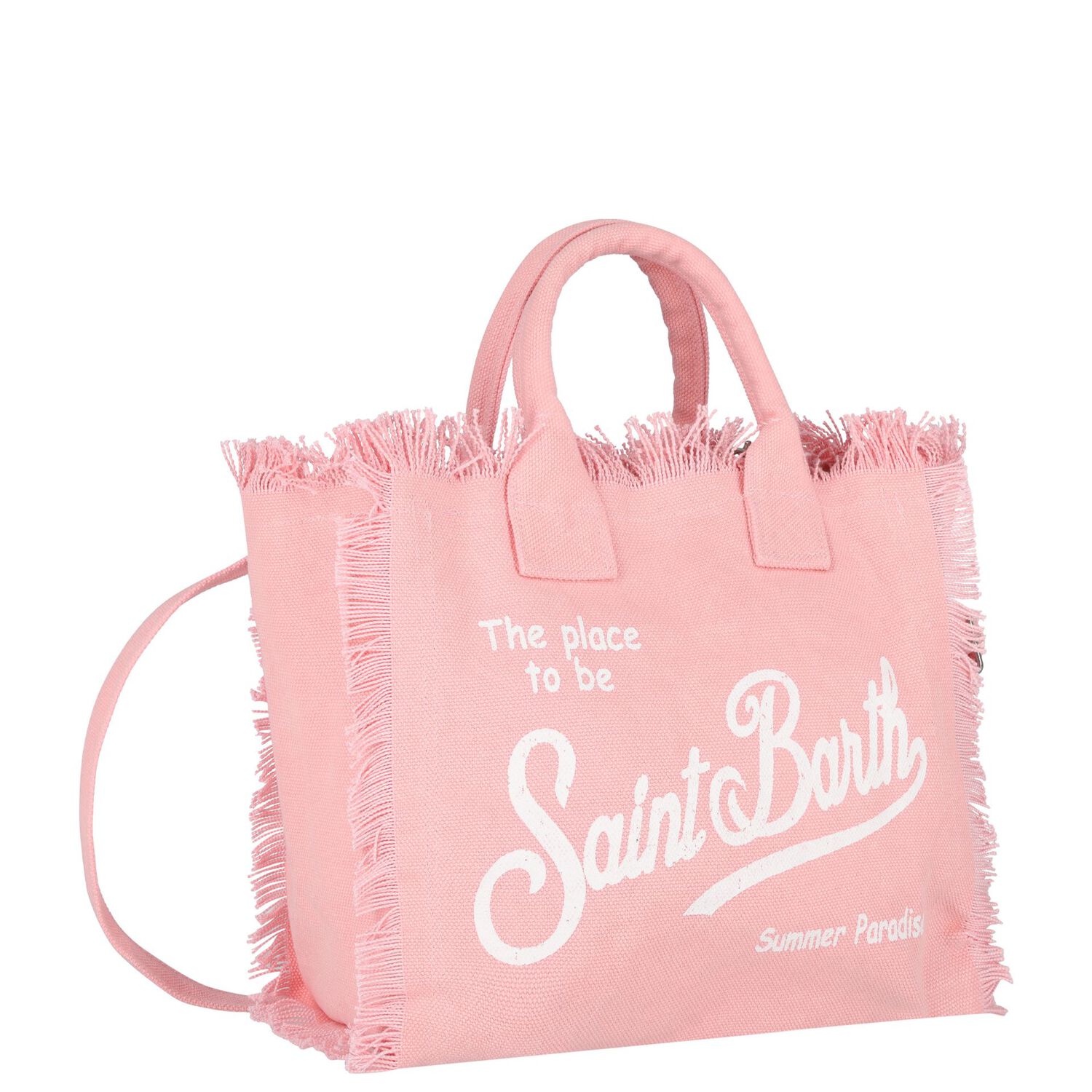 Girls Pink Logo Tote Bag, 1, hi-res