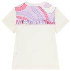 Girls Ivory Logo T-Shirt, 1, hi-res
