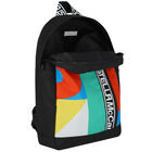 Boys Black Logo Backpack, 1, hi-res