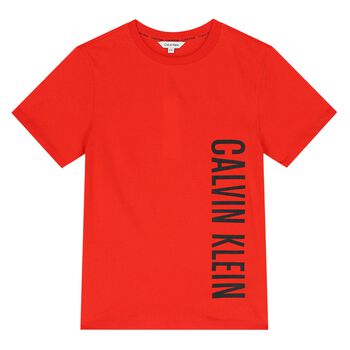 Boys Red Logo T-Shirt