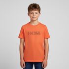 Boys Orange Logo T-Shirt, 1, hi-res