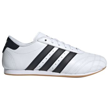 White & Black Logo Taekwondo Lace Trainers