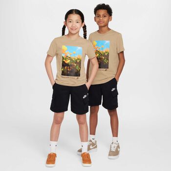 Black Logo Shorts