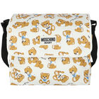 Ivory Teddy Logo Baby Changing Bag, 3, hi-res