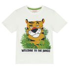 Boys Ivory Tiger T-Shirt, 1, hi-res