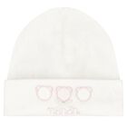 Baby Girls Ivory & Pink Bodysuit Gift Set, 2, hi-res