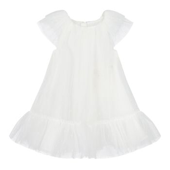 Baby Girls White Tulle dress