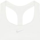 Girls White Logo Bra Top, 2, hi-res