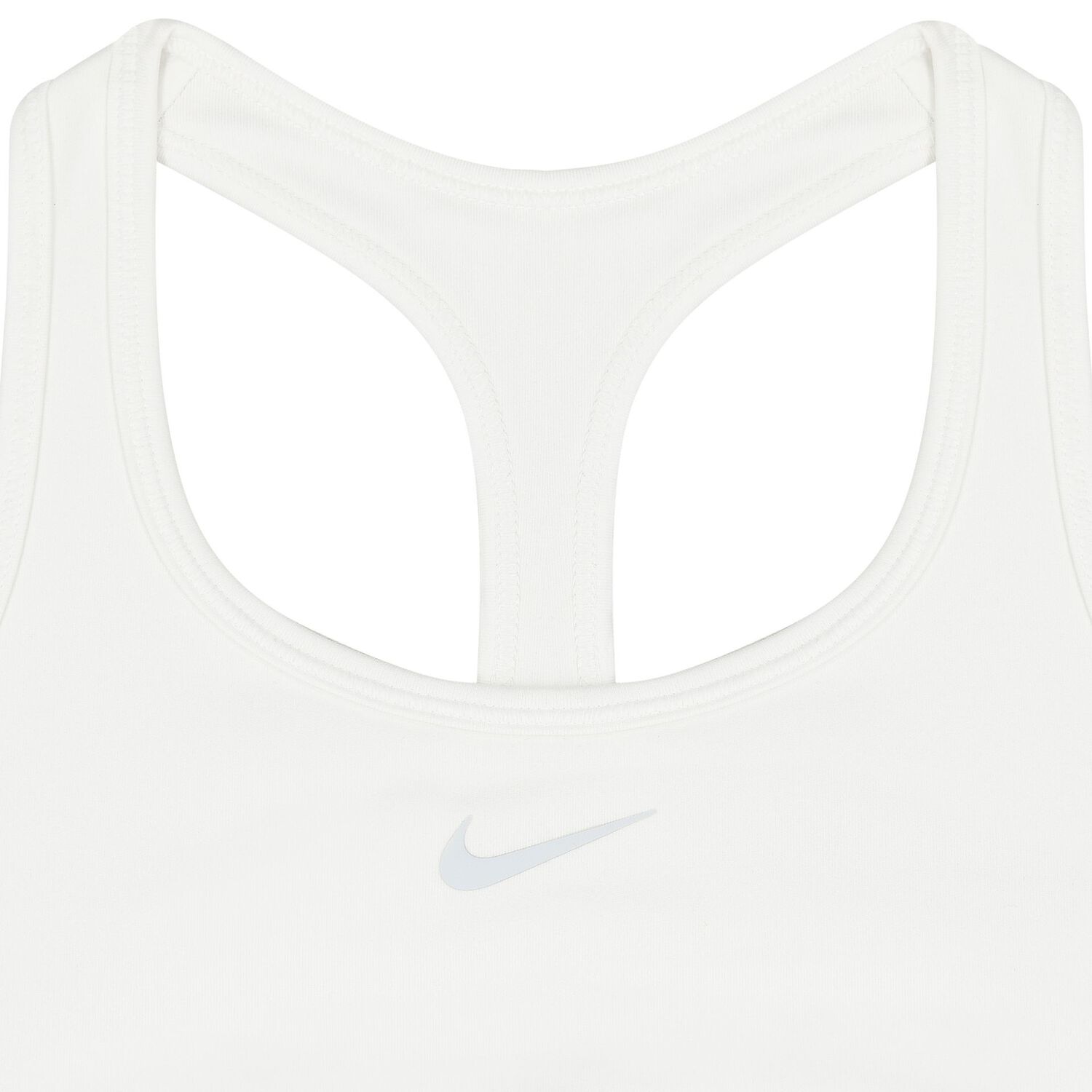 Girls White Logo Bra Top, 2, hi-res image number null