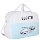 Baby Boys White & Blue Logo Changing Bag, 1, hi-res