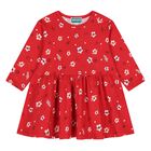 Younger Girls Red Logo Dress, 1, hi-res