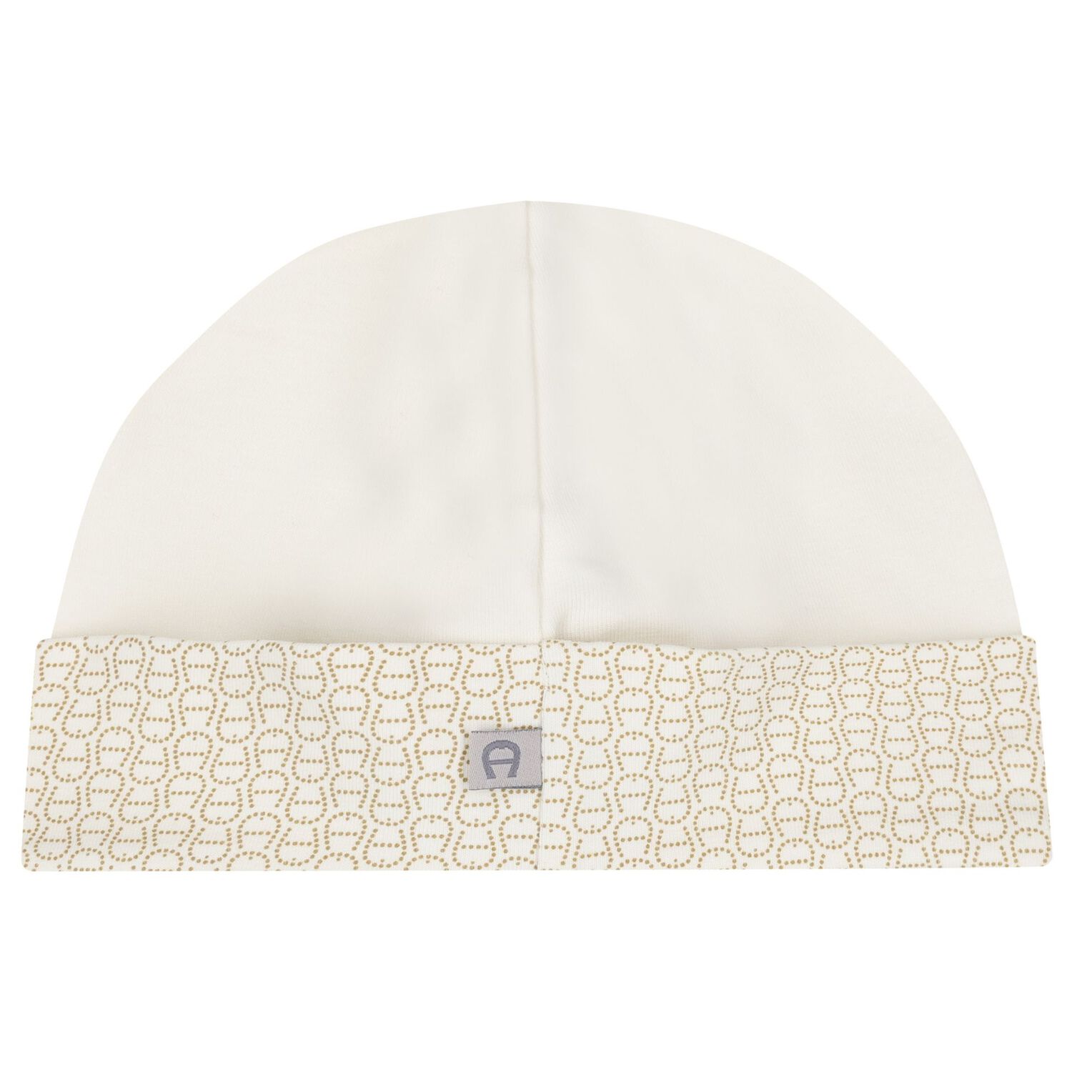 Ivory Logo Babygrow Hat & Bib Gift Set, 1, hi-res