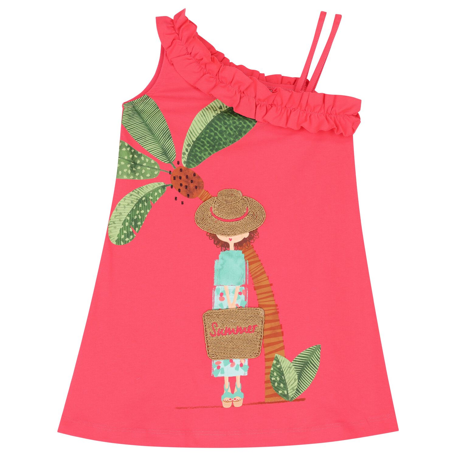 Girls Pink Dress, 3, hi-res image number null