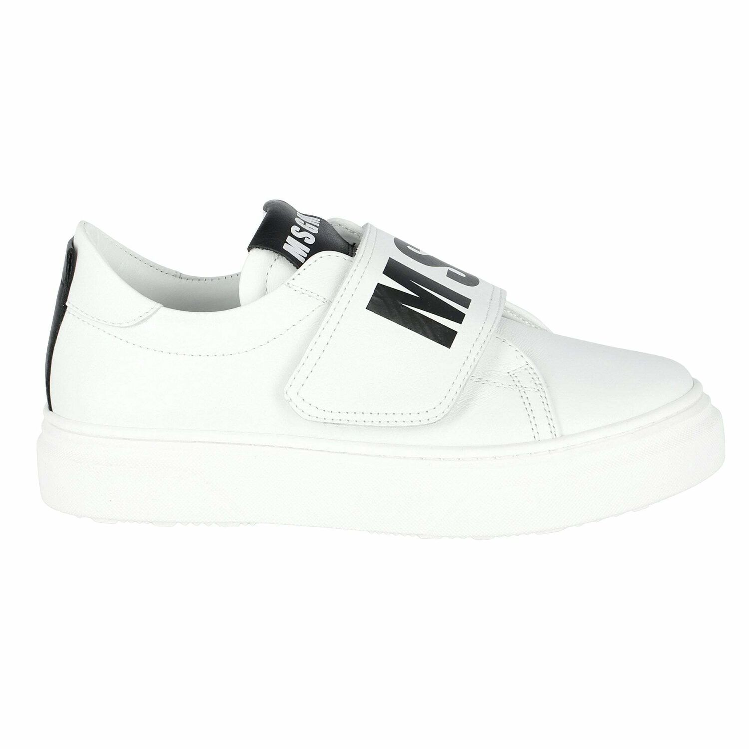Boys White Logo Trainers, 1, hi-res image number null