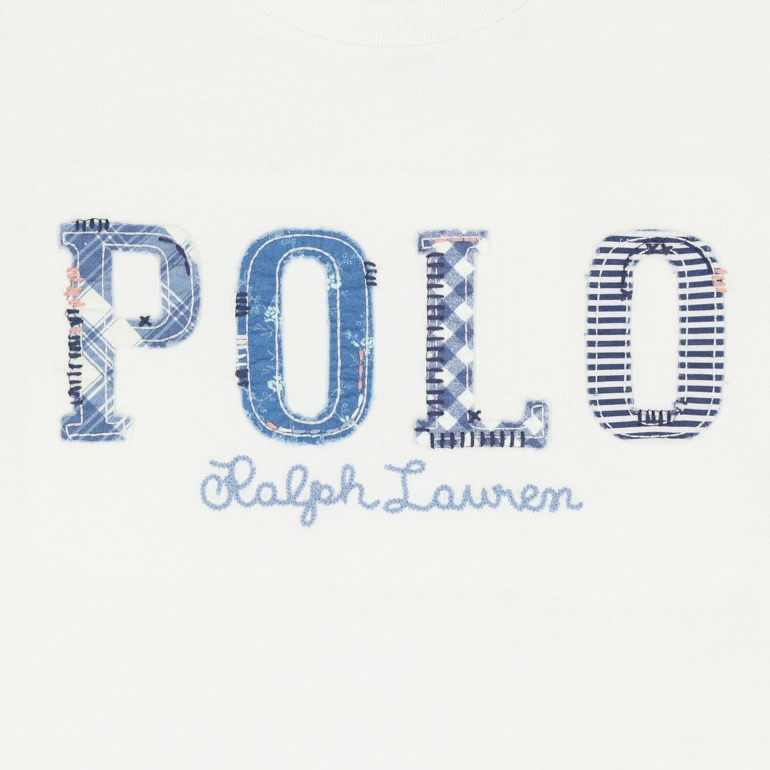 Girls White Logo T-Shirt, 1, hi-res