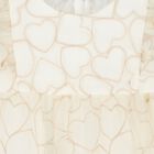 Baby Girls Beige Heart Tulle Dress, 1, hi-res