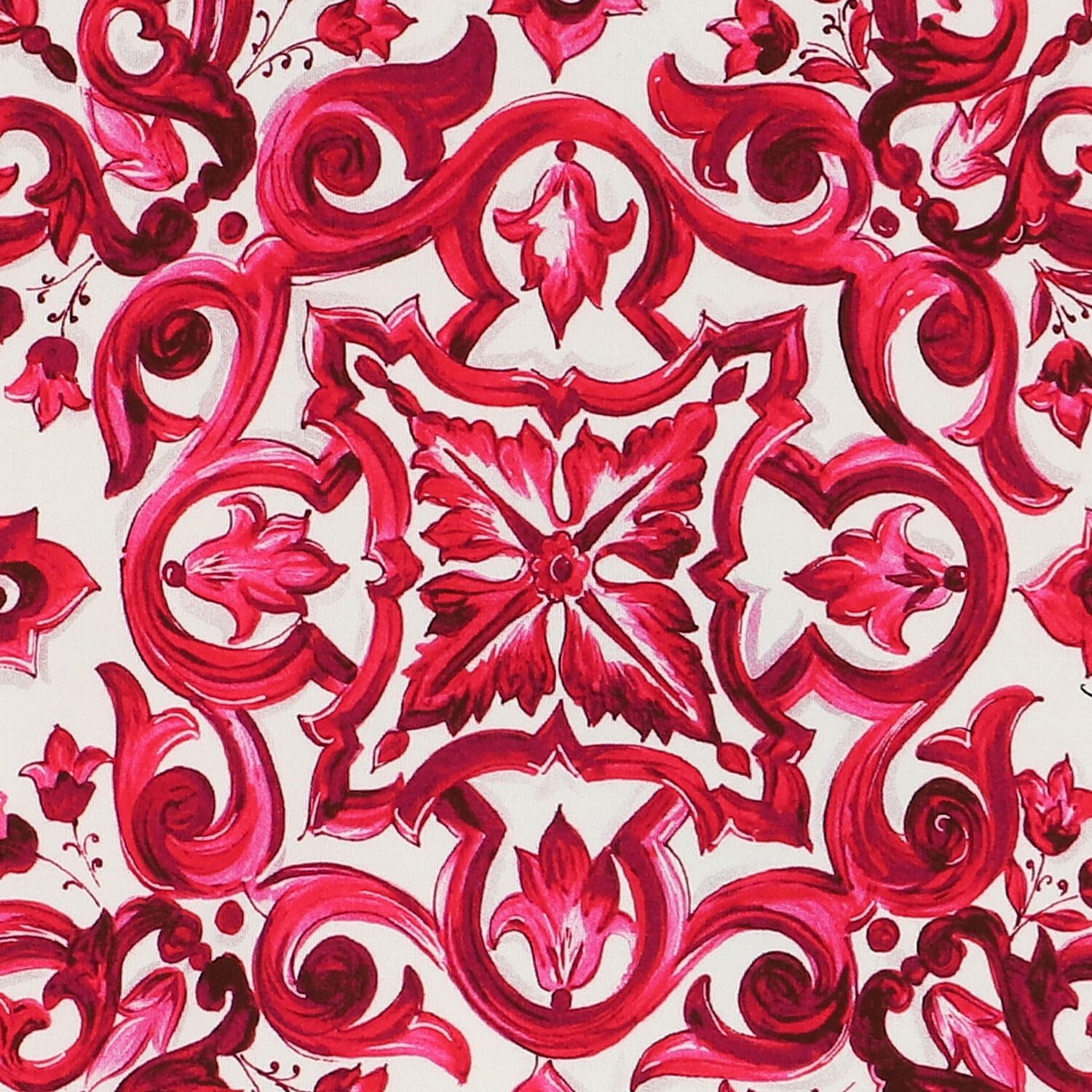 Girls Ivory & Pink Majolica T-Shirt, 1, hi-res