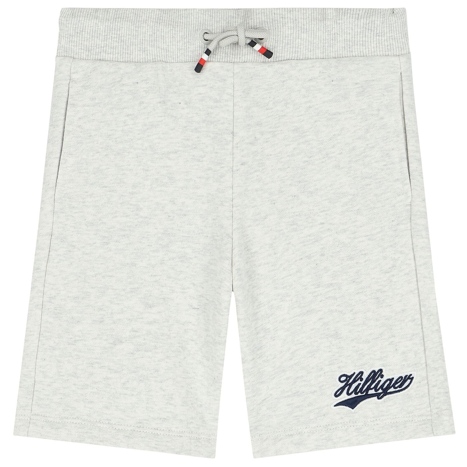 Boys Grey Logo Shorts, 2, hi-res