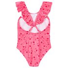 Girls Pink Crabs Swimsuit, 2, hi-res
